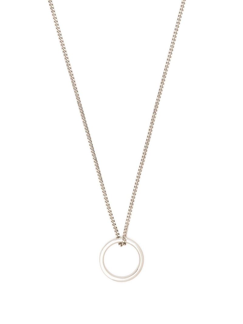 Sterling Silver Ring Necklace