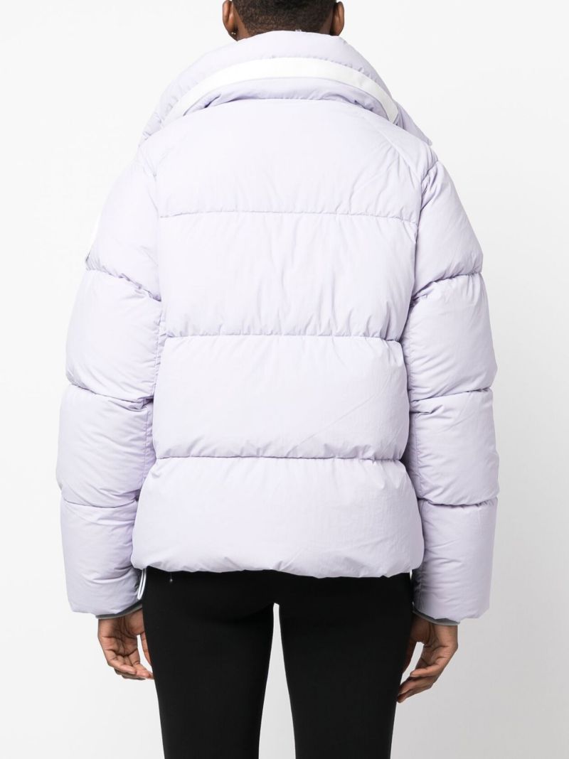 Purple Junction Hooded Quilted Jacket