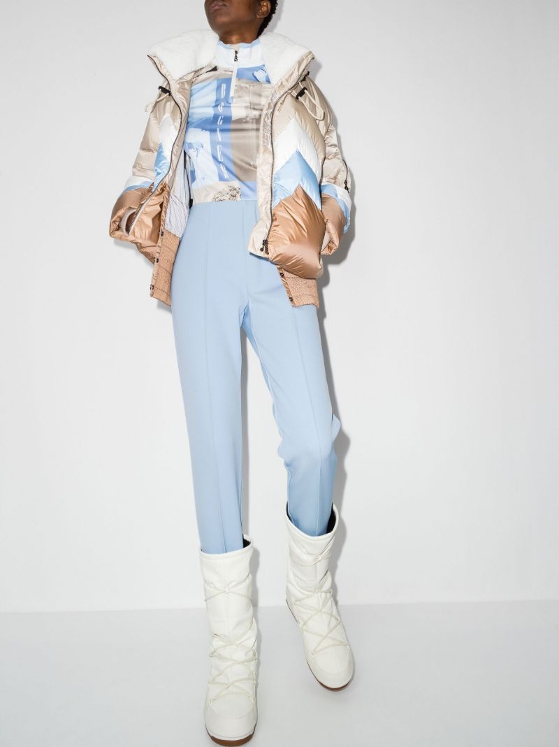 Blue Elaine Stirrup Ski Trousers