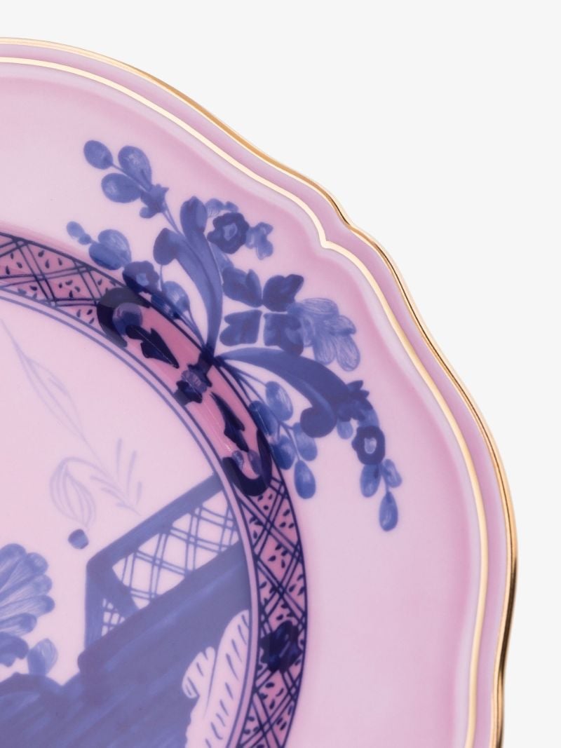 Pink Oriente Italiano Azalea Porcelain Dinner Plate