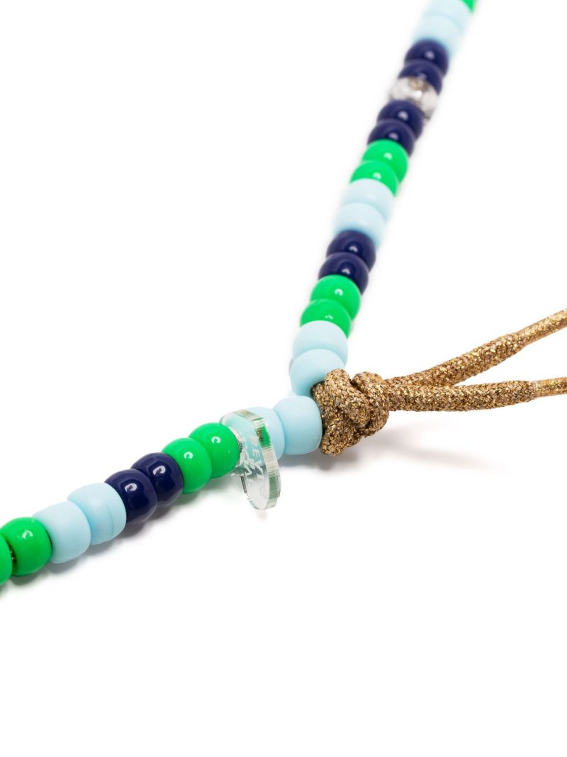 Green Dreamer Beaded Necklace