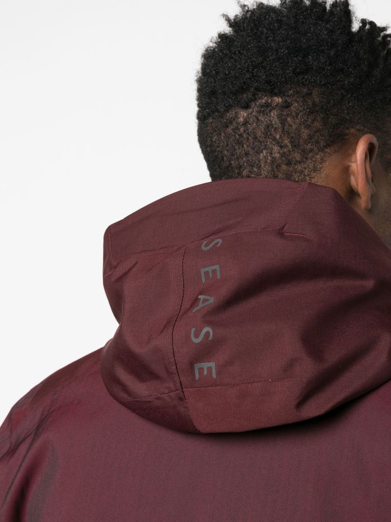 Red Trace Hooded Jacket