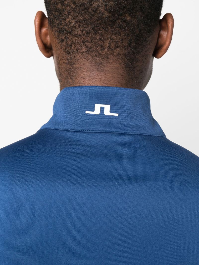 Navy Emanuel Long-sleeved T-shirt