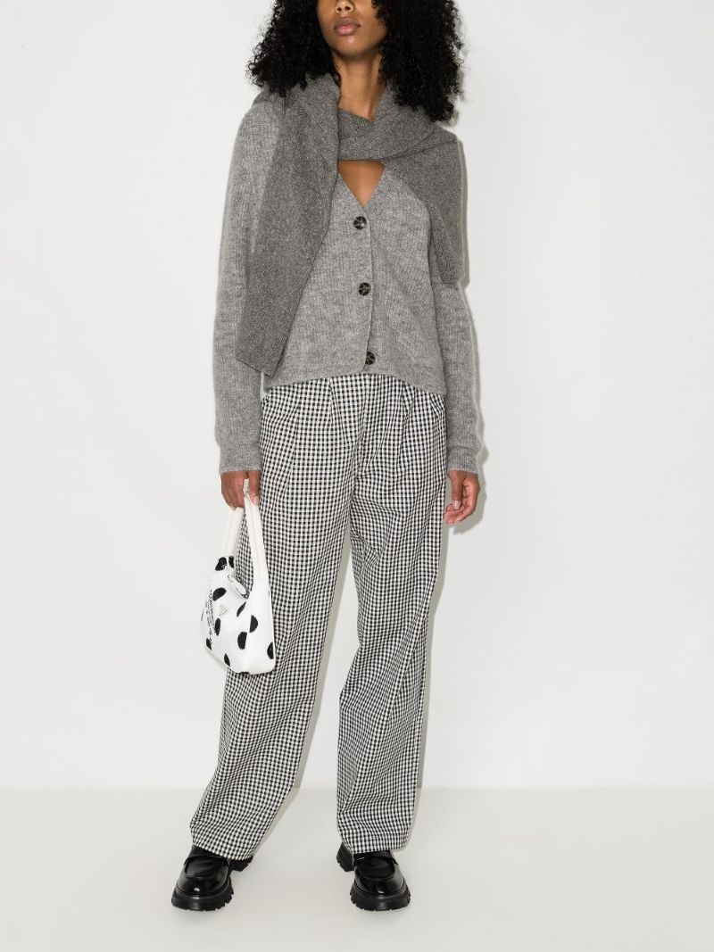 V-neck Wool Cardigan