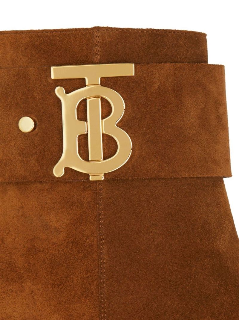 Brown Monogram 65 Suede Boots