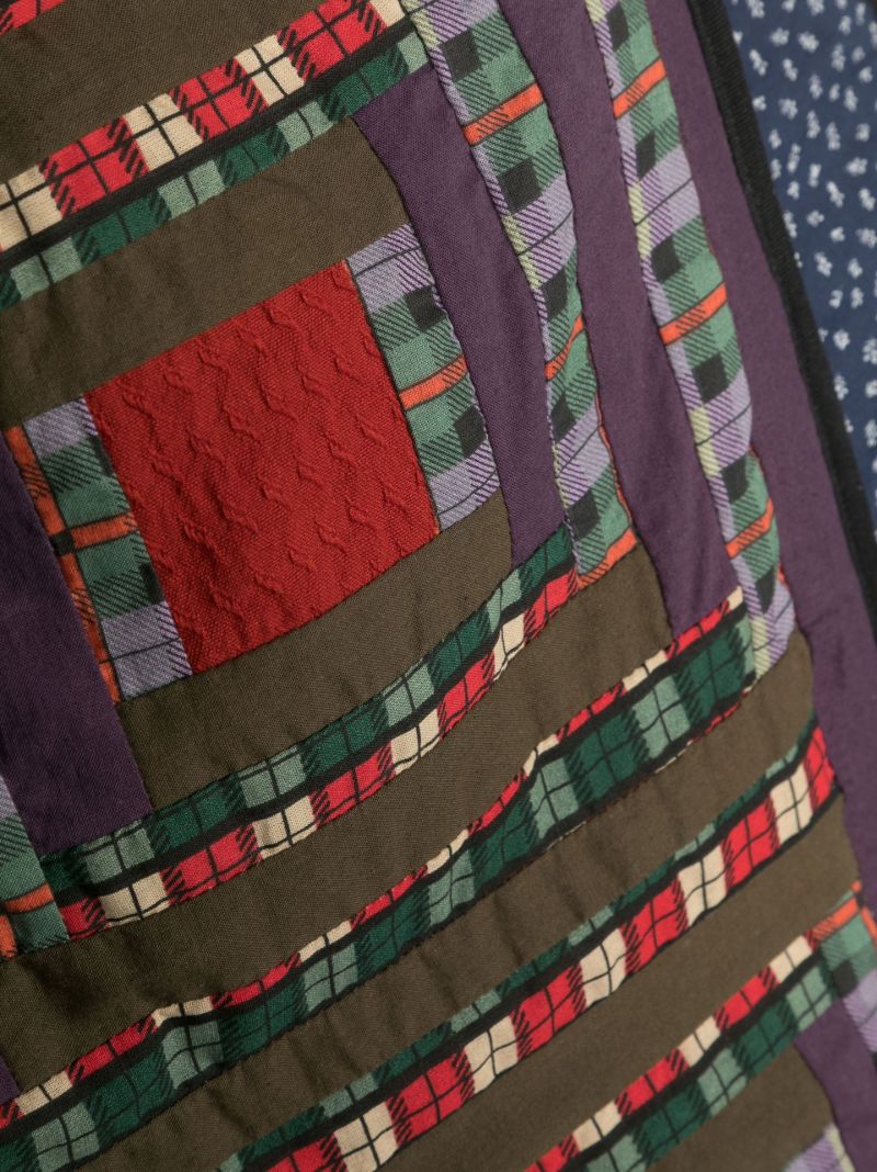 Multicolour Quilted Reversible Scarf