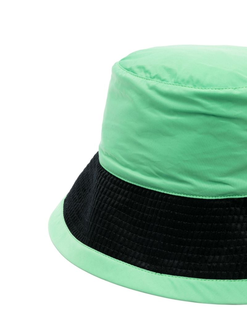 Green Waled Bucket Hat