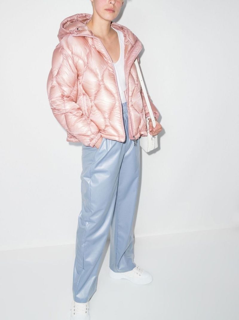 Pink Anthon Short Padded Jacket