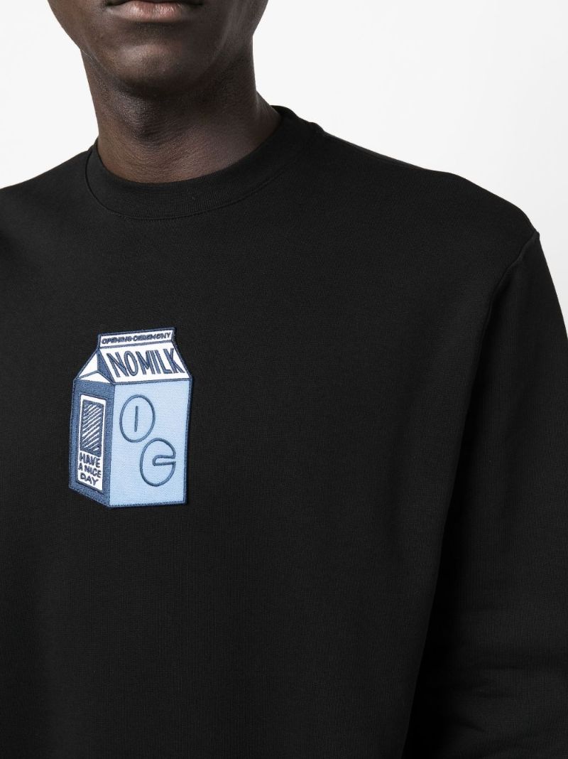 Black Milk Patch Sweatshirt