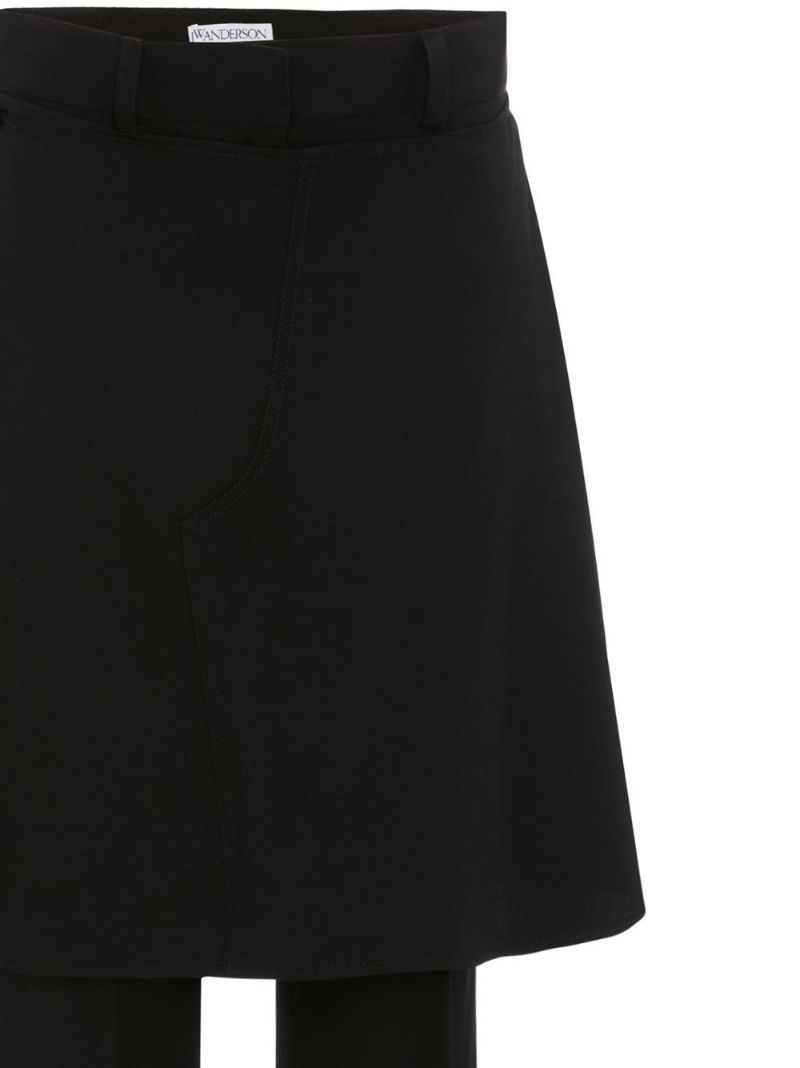 Black Skirt Trousers