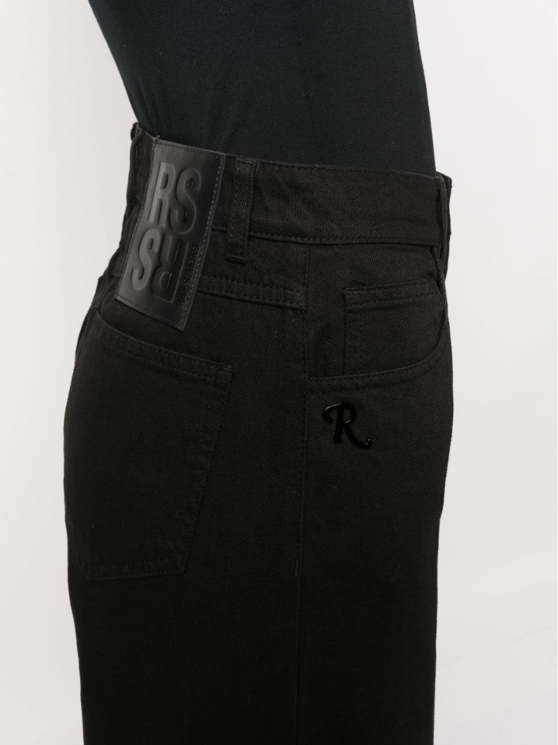 Black Wide-leg Jeans