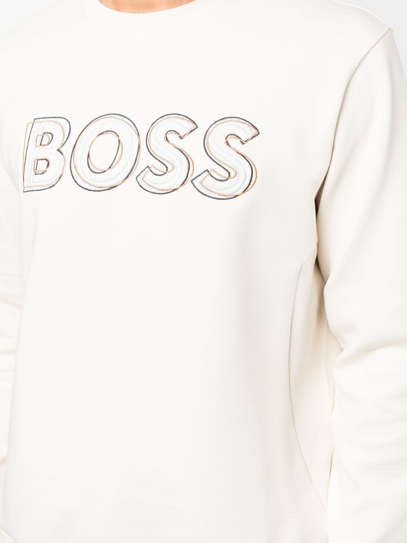 Neutral Salbo Logo Sweatshirt