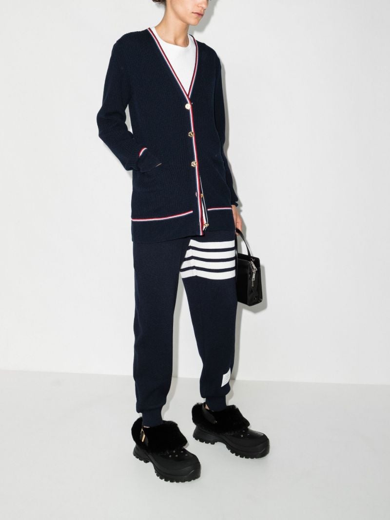 Blue Classic 4-bar Track Pants