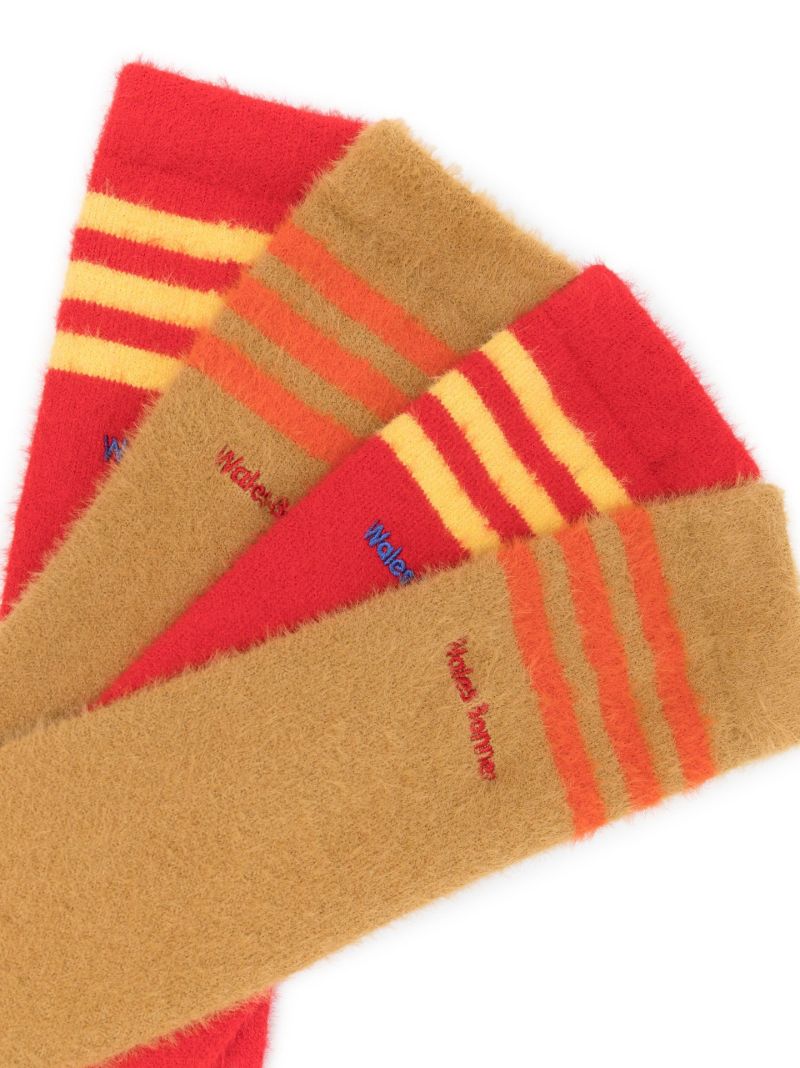 X Wales Bonner Red Logo Socks Set