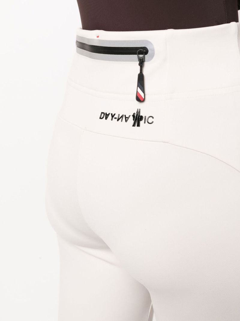 White Logo Ski Leggings