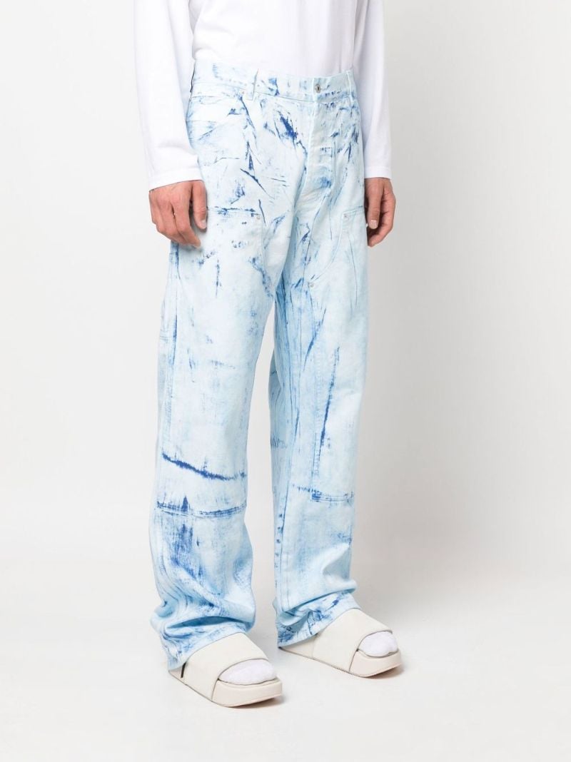 Blue Overdyed Carpenter Jeans