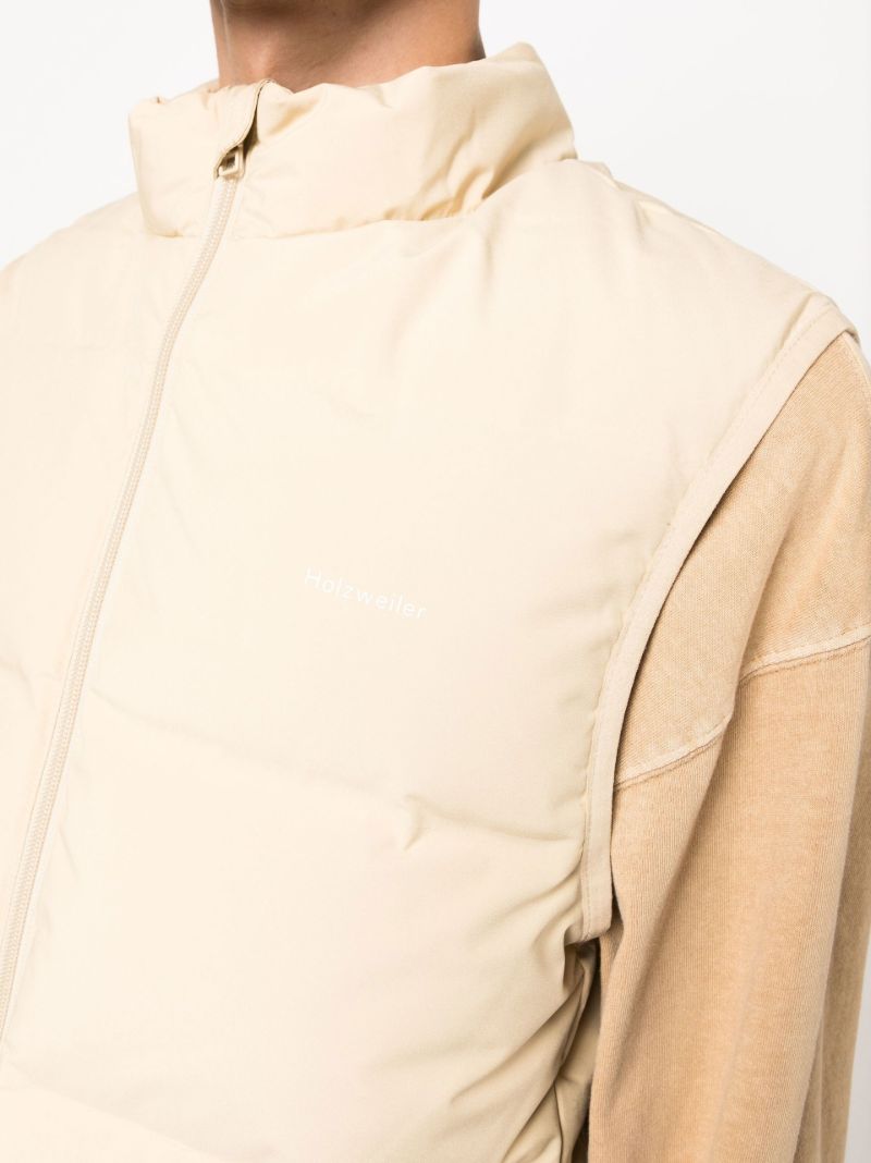 Neutral Daff Puffer Gilet