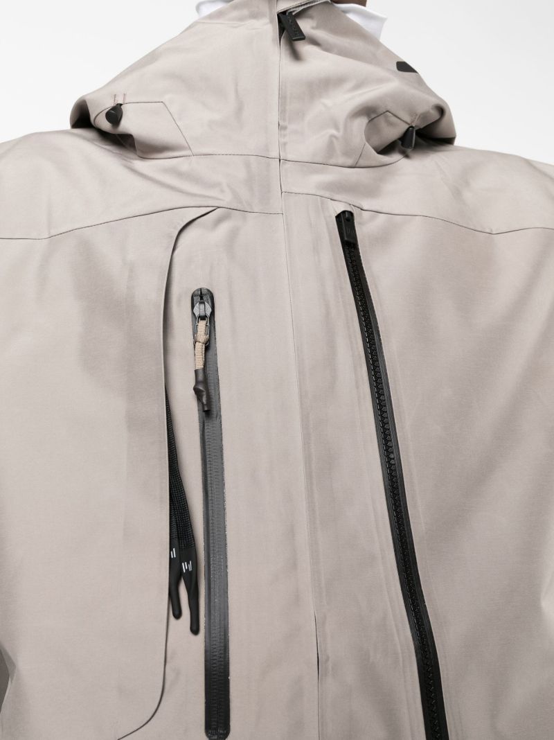 Brown Sierra Hooded Jacket