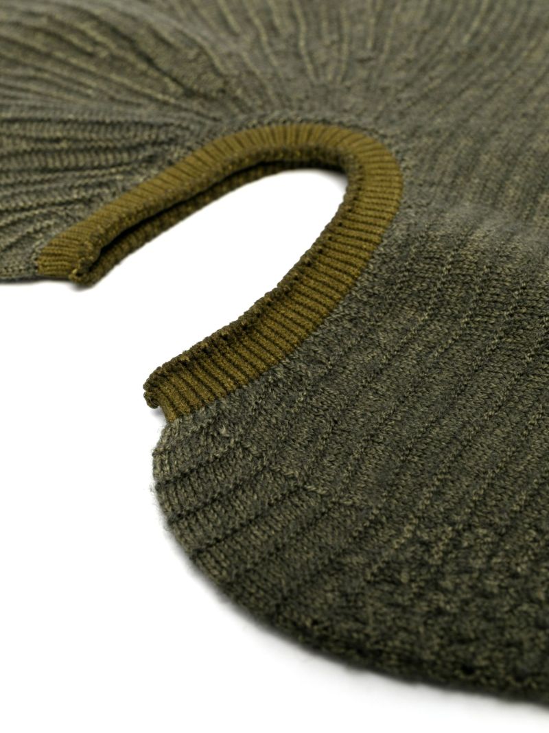 Green Balaclava Ski Hood