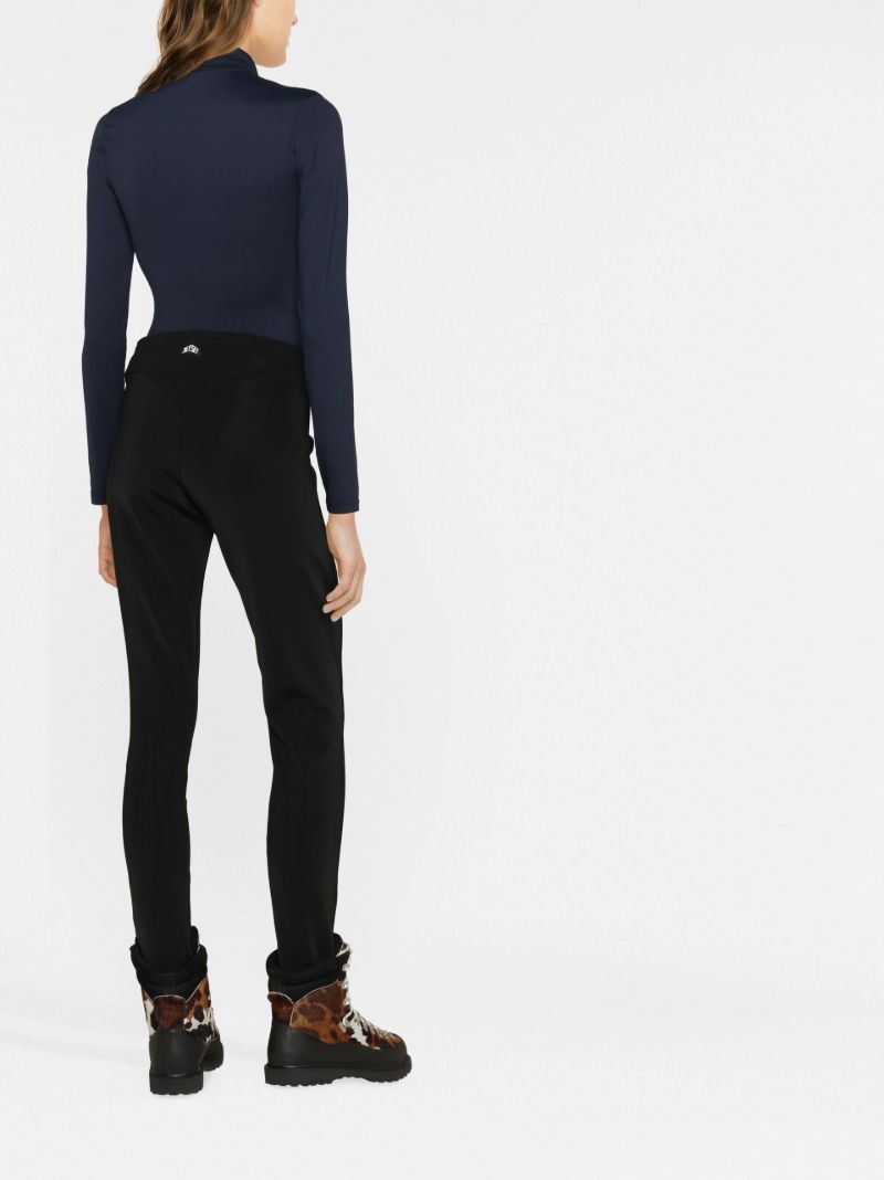 Black Brazil Ski Skinny Leggings