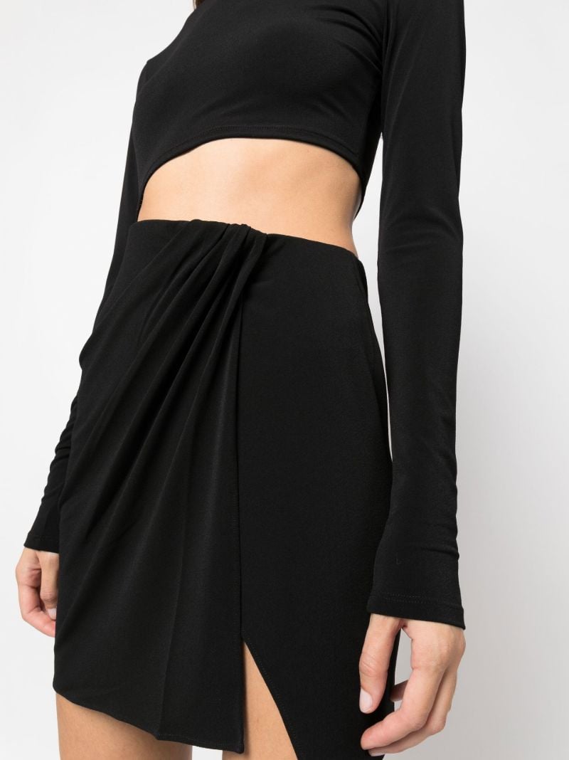 Black Gia Cut-out Mini Dress