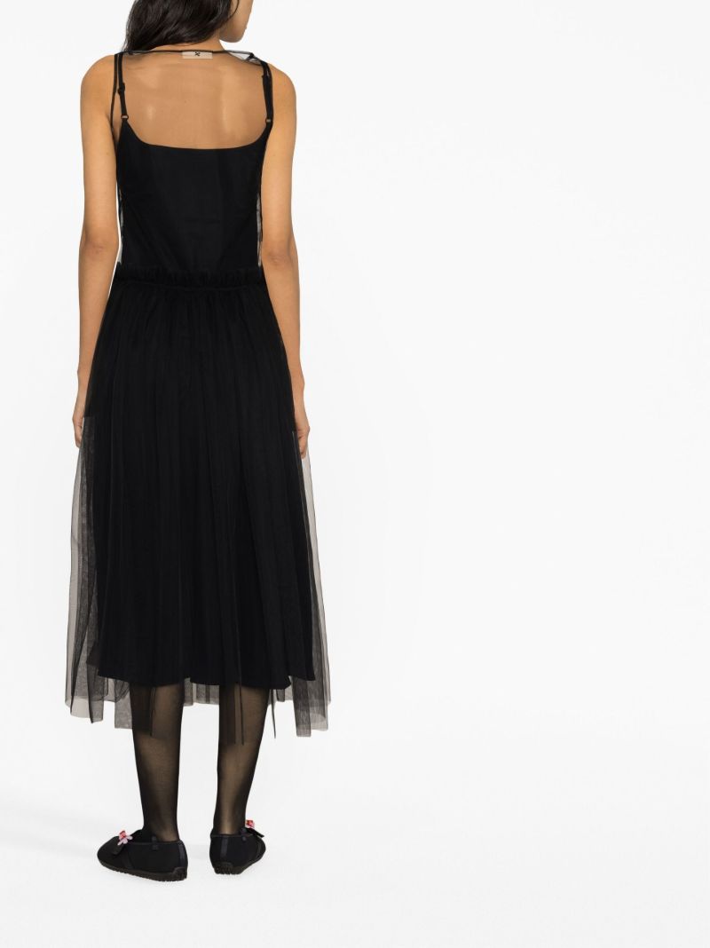 Black Loretta Tulle Dress
