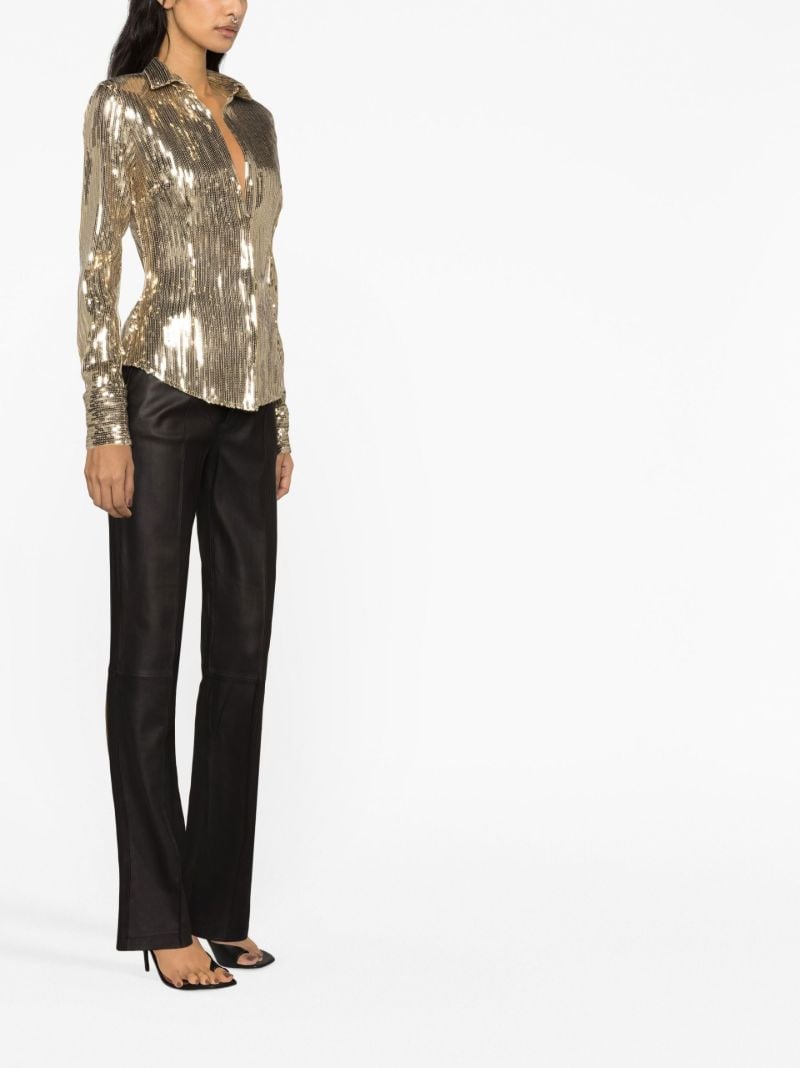 Gold-tone Sequinned Shirt