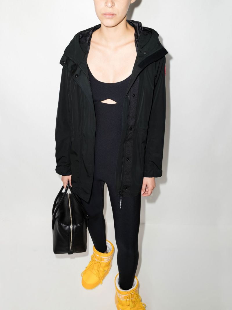 Black Belcarra Hooded Jacket