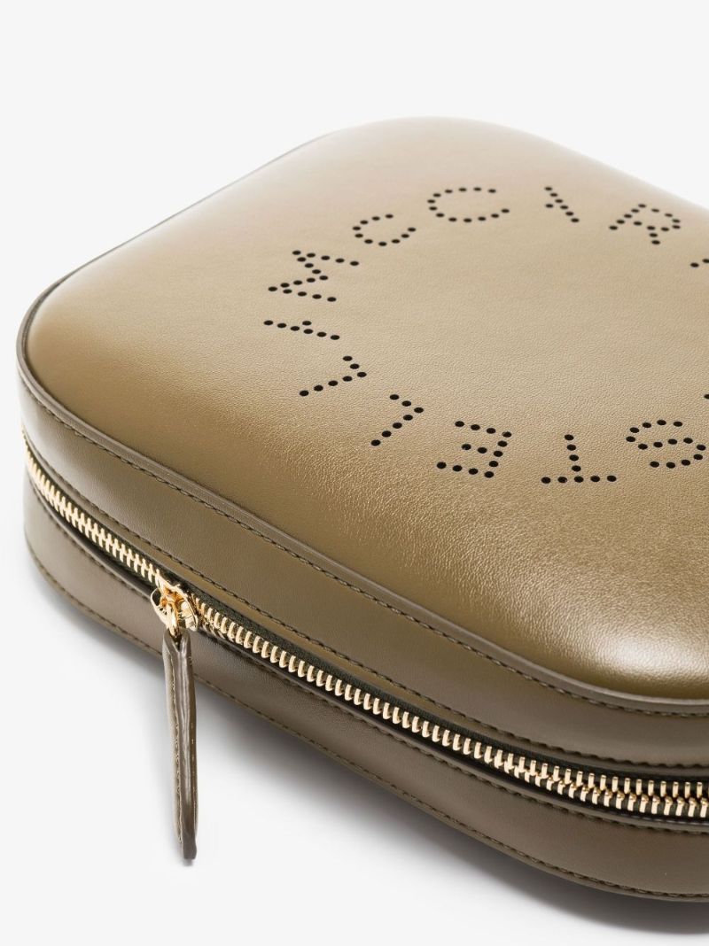 Green Mini Logo Cross Body Bag