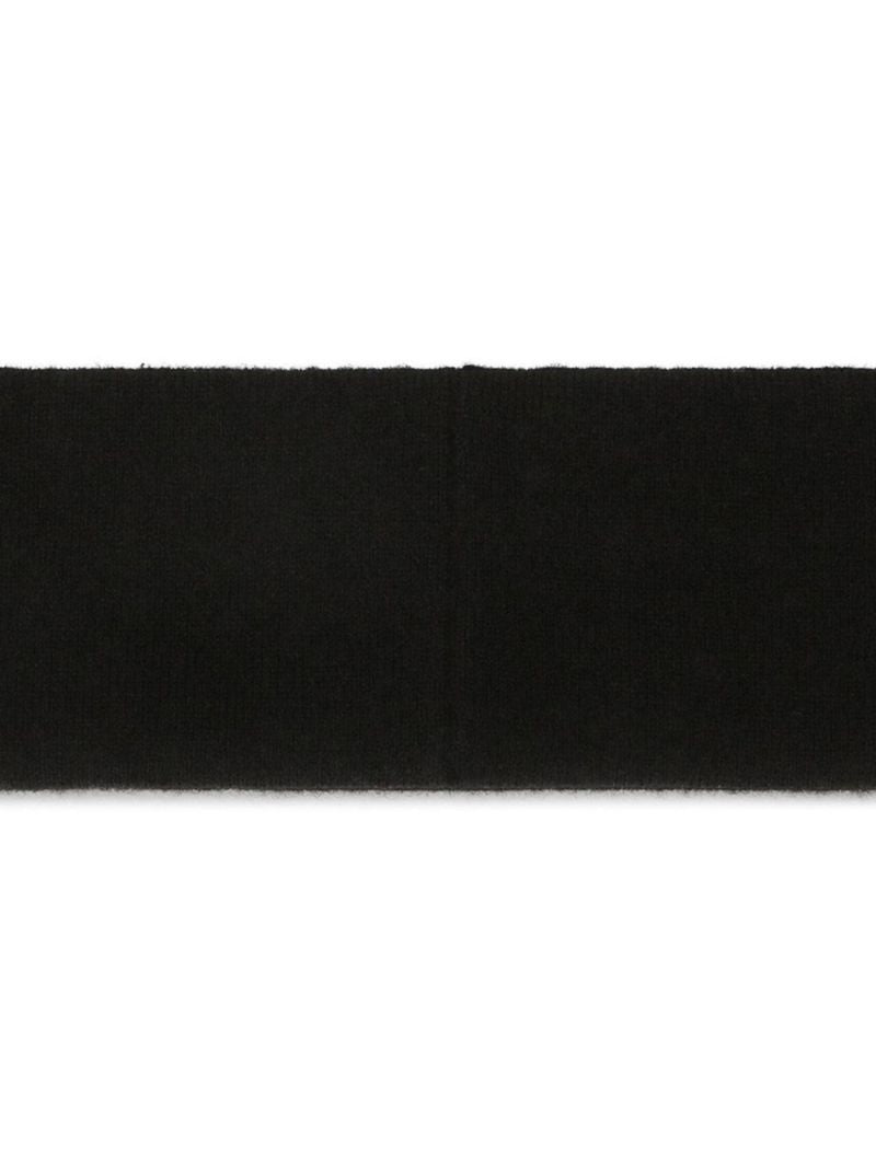 Black and White Reversible Logo Scarf