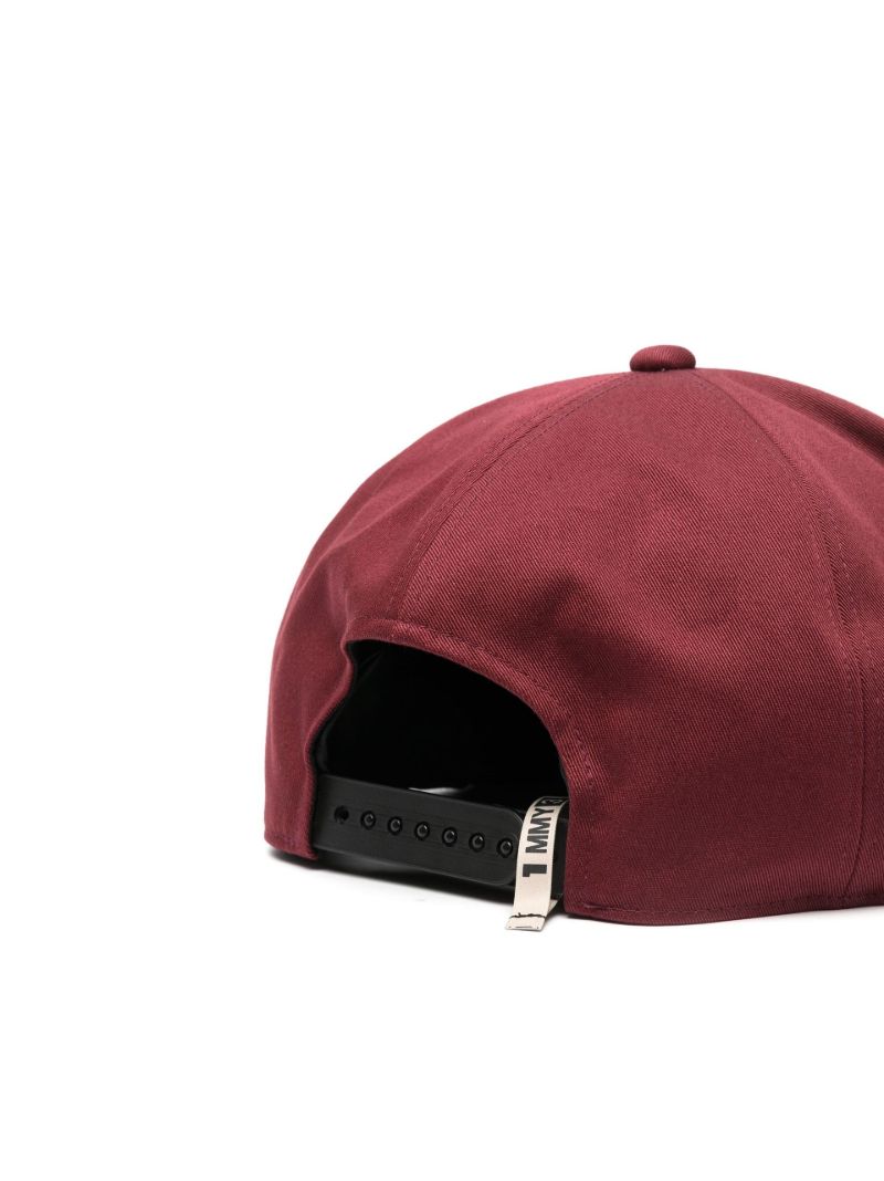 Red Logo Patch Baseball Cap