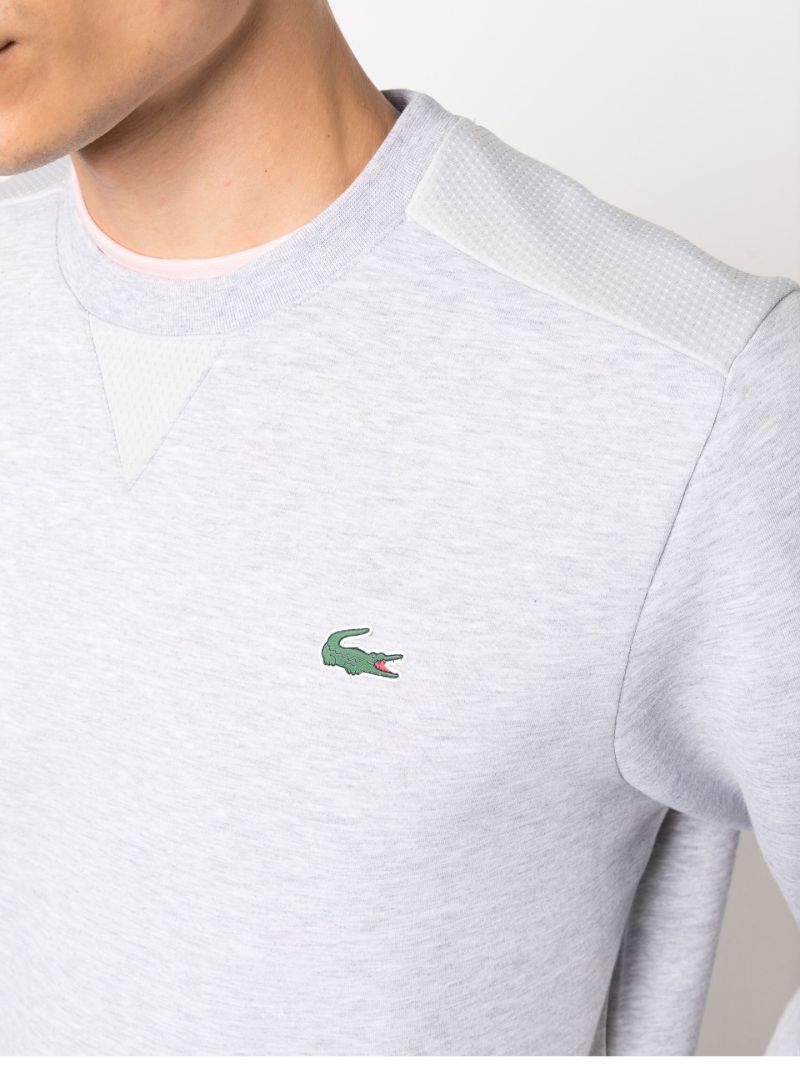 Grey Core Performance Logo Sweatshirt