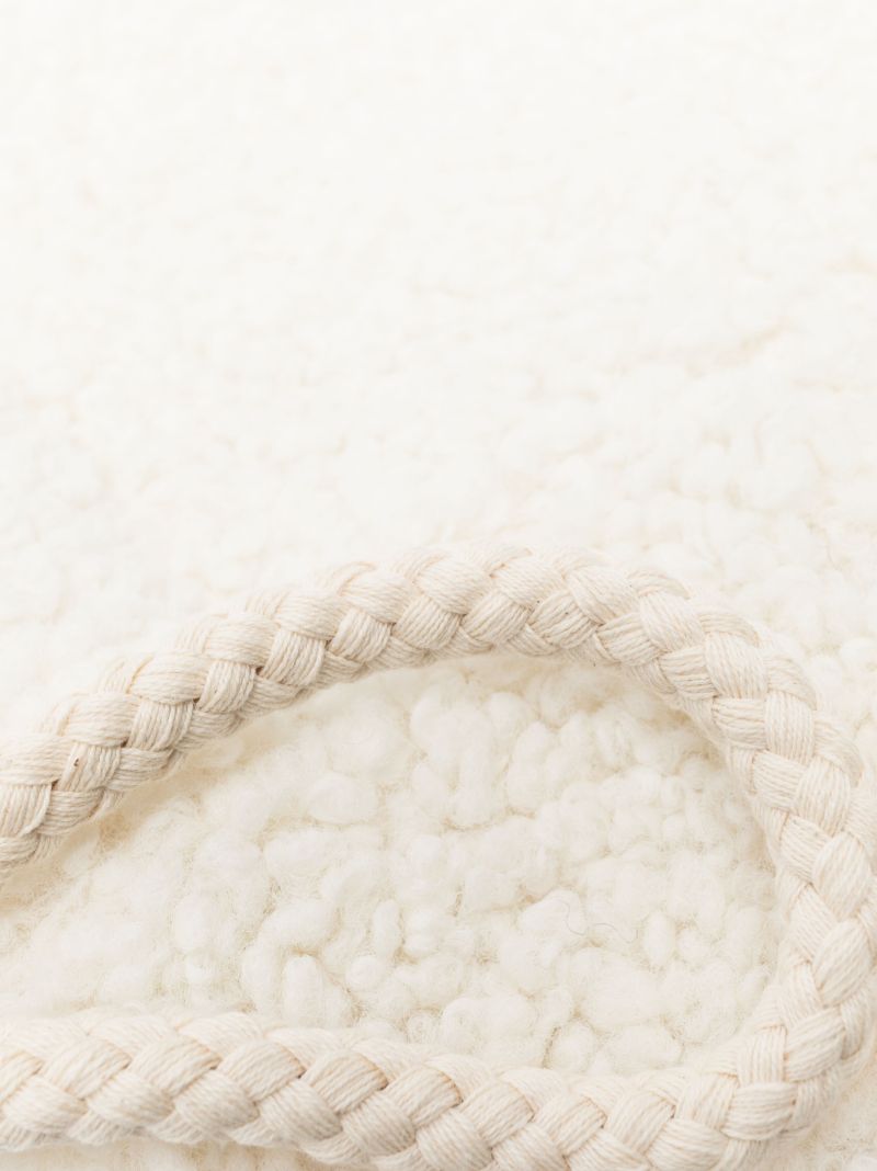 Neutral Faux Fur Bonnet Hat