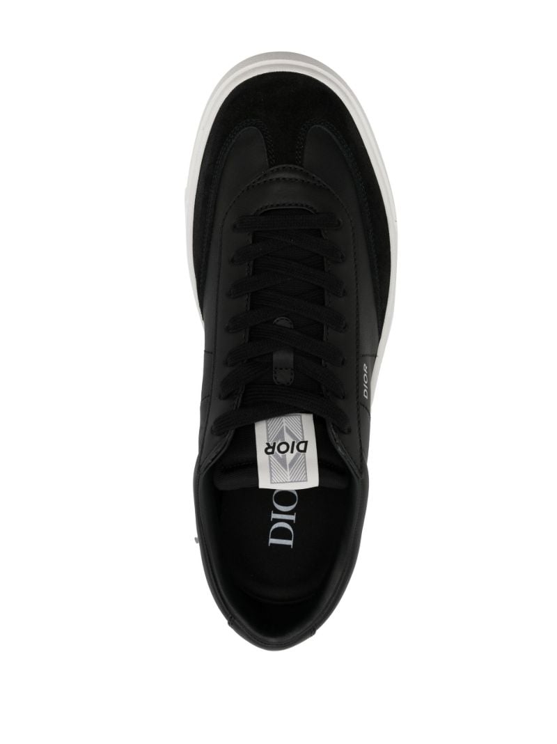 Black B101 Leather Sneakers