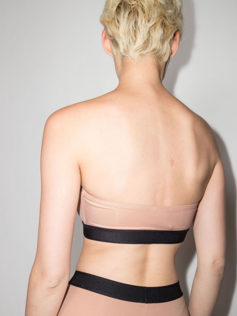 Pink Logo Bandeau Bra