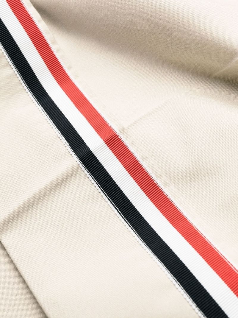 Neutral Rwb Stripe Tailored Trousers