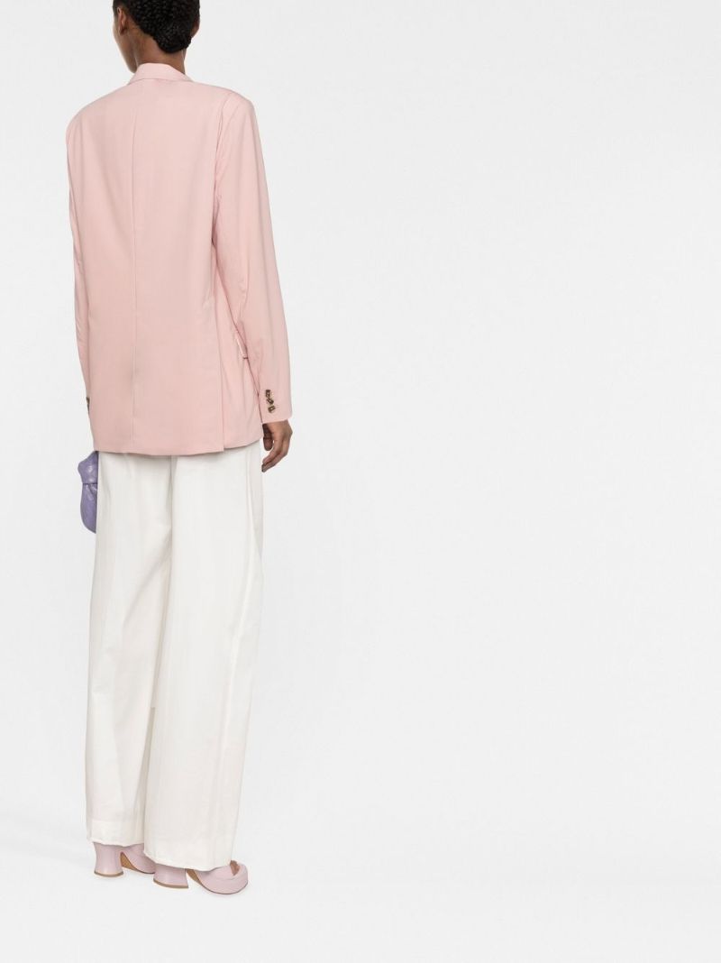 Pink Symone Single-breasted Blazer