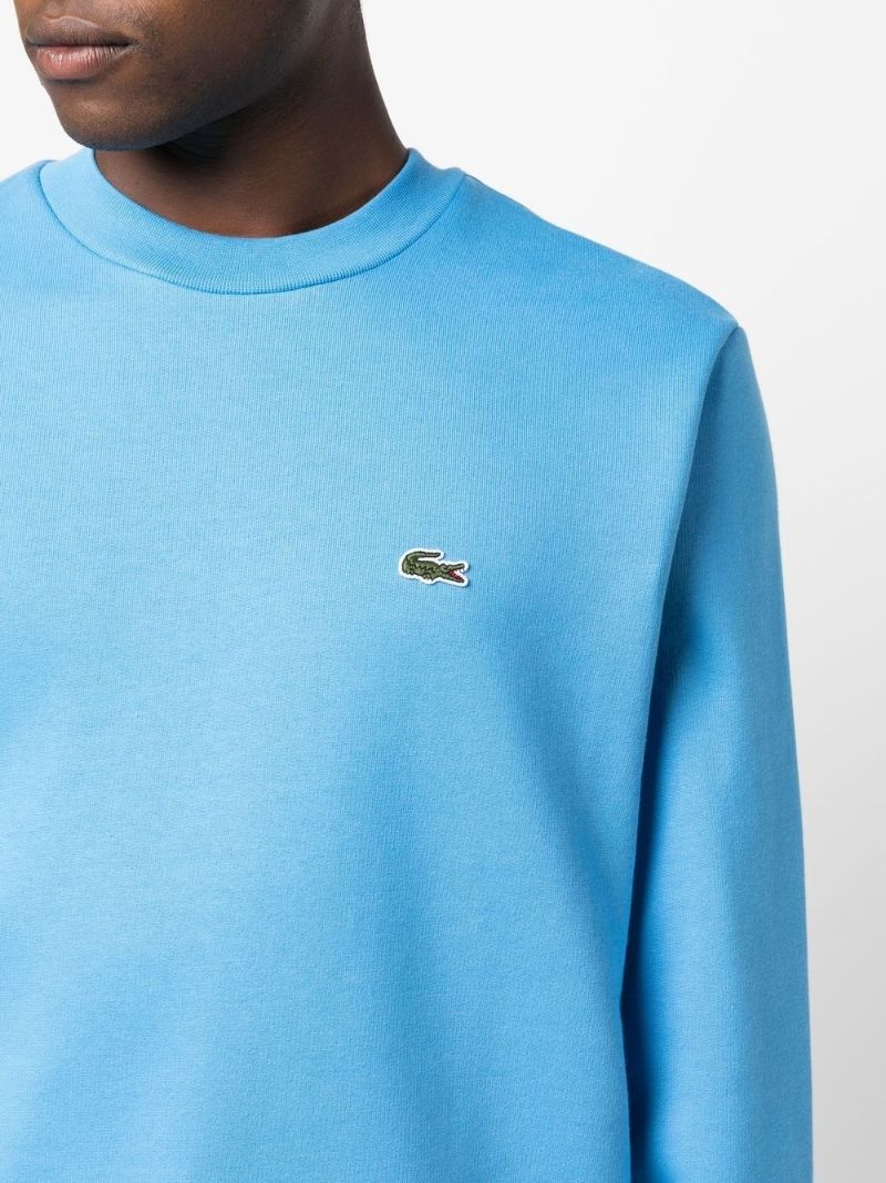 Blue Logo Patch Sweatshirt