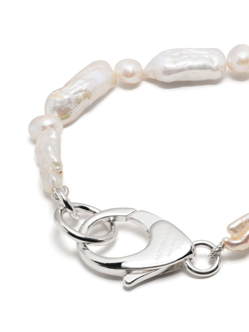 Sterling Silver Baroque Pearl Bracelet