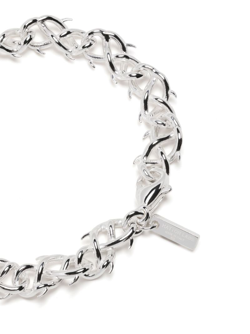 Sterling Silver Thorn Bracelet