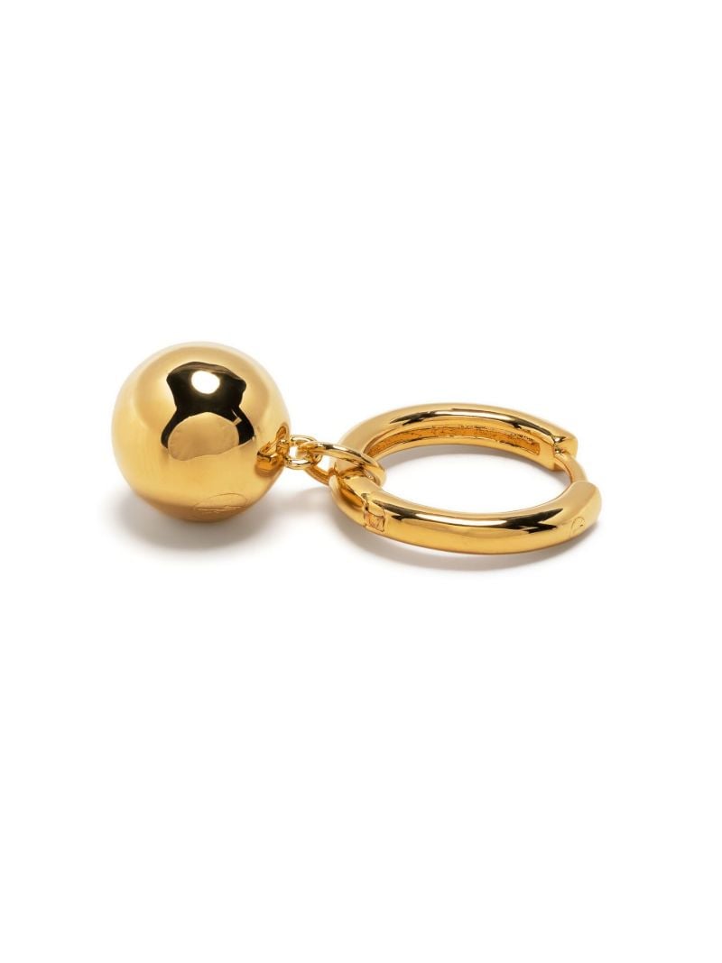 Gold-plated Titillate Crystal Single Drop Earring