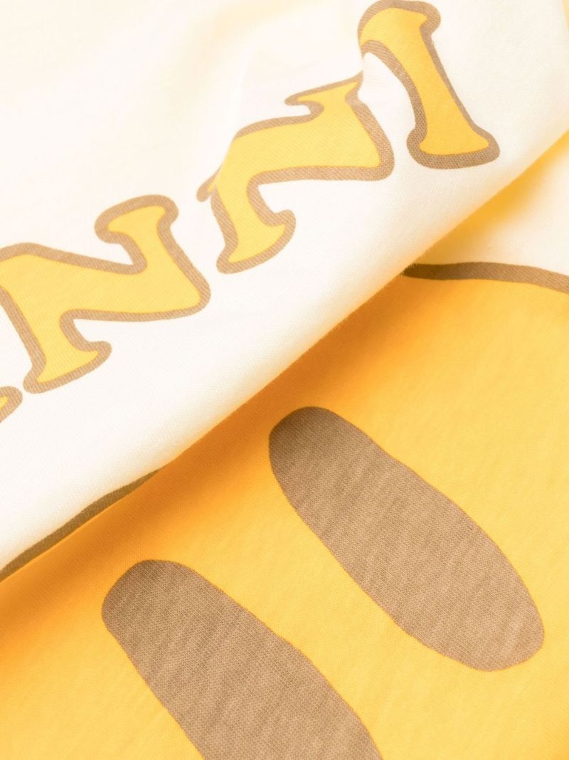 Yellow Smiley Organic Cotton T-shirt