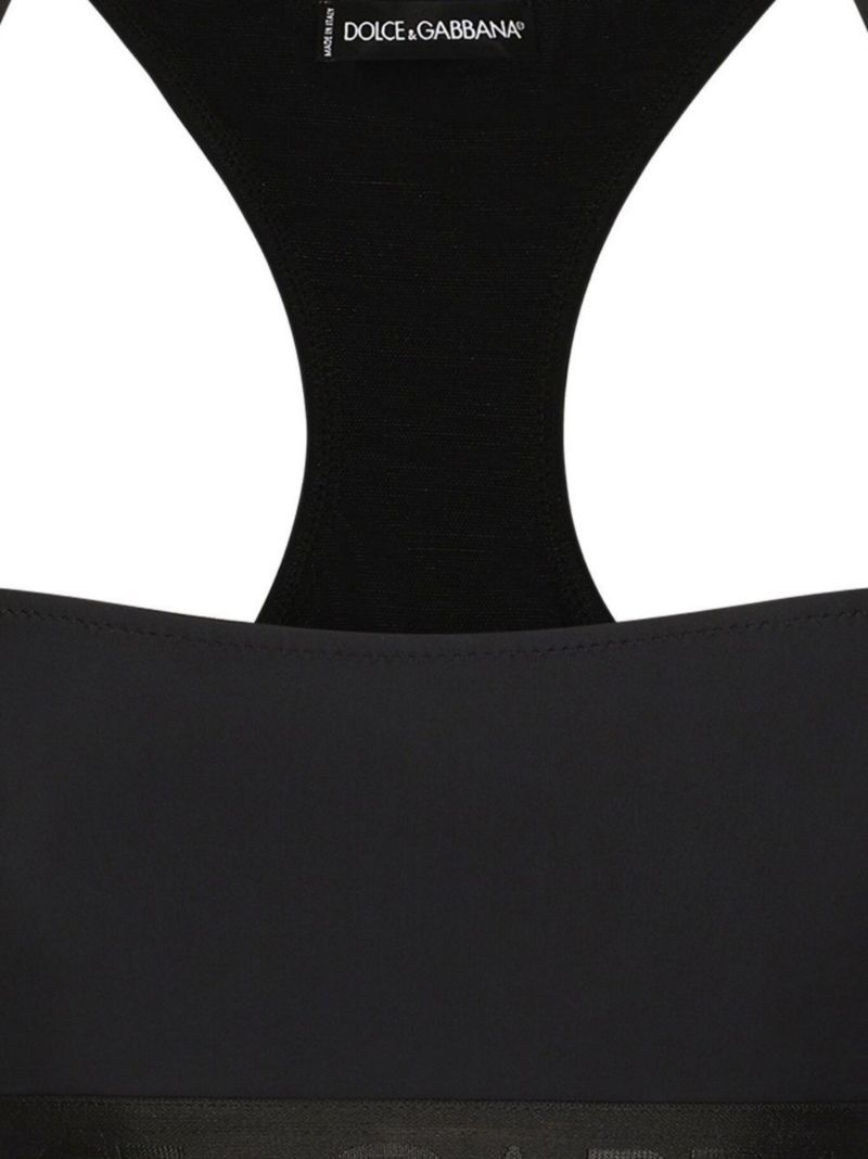 Black Jersey Bralette