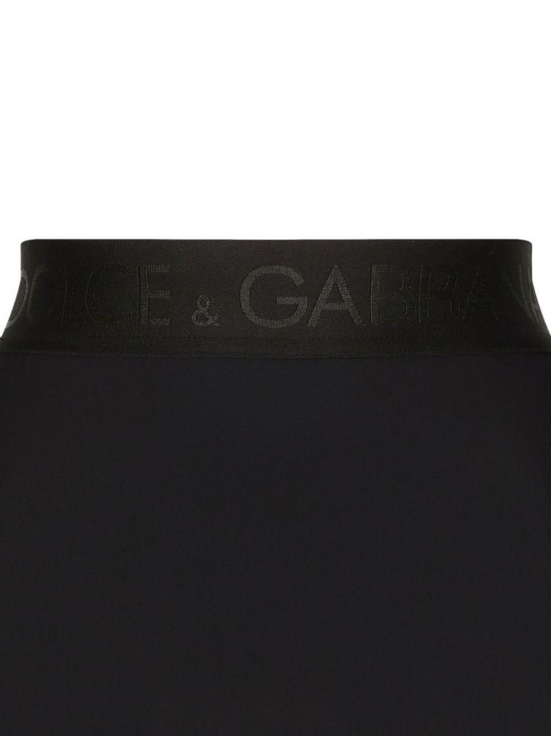 Black High-waisted Briefs