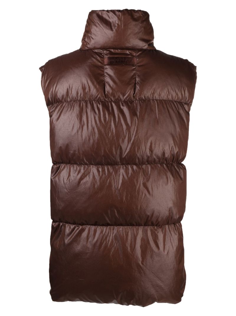 X 1017 Alyx 9sm Brown Islot Puffer Gilet