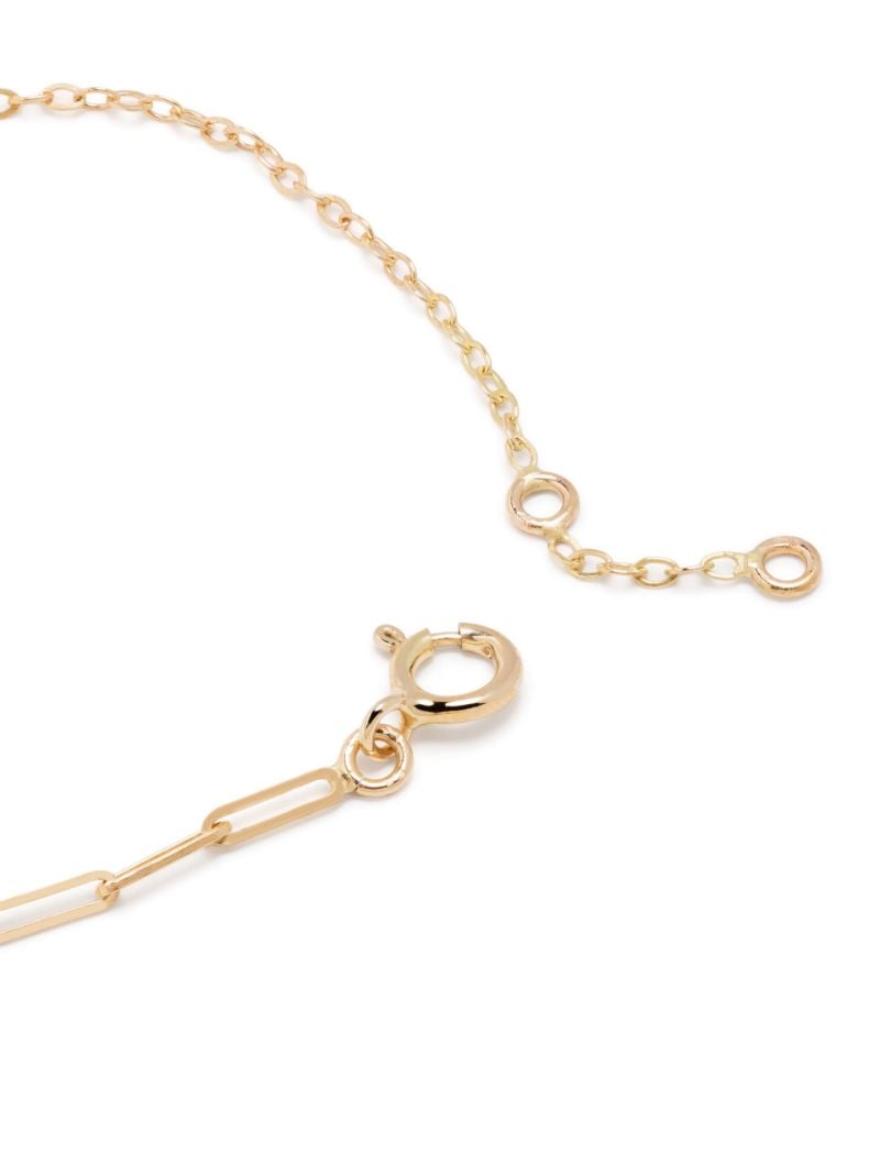 18k Yellow Gold Solitaire Emerald Bracelet