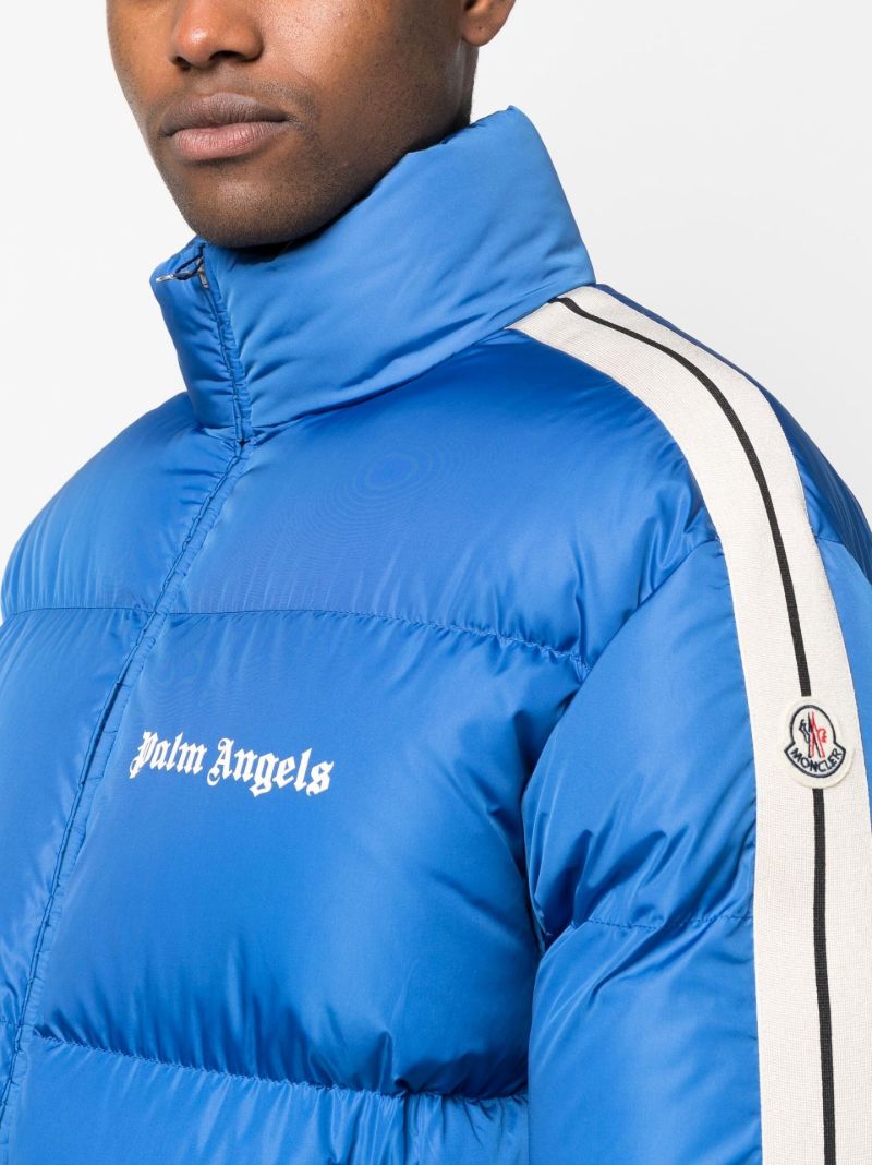X Palm Angels Blue Rodman Jacket