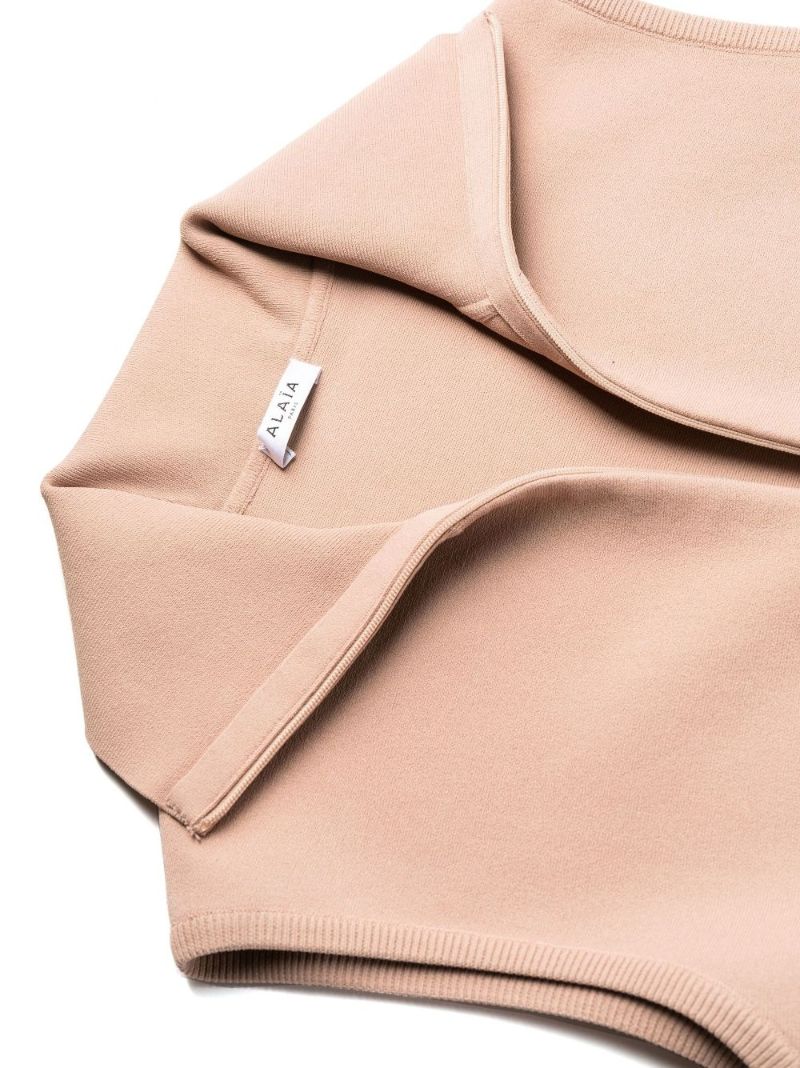 Neutral High Neck Sleeveless Body