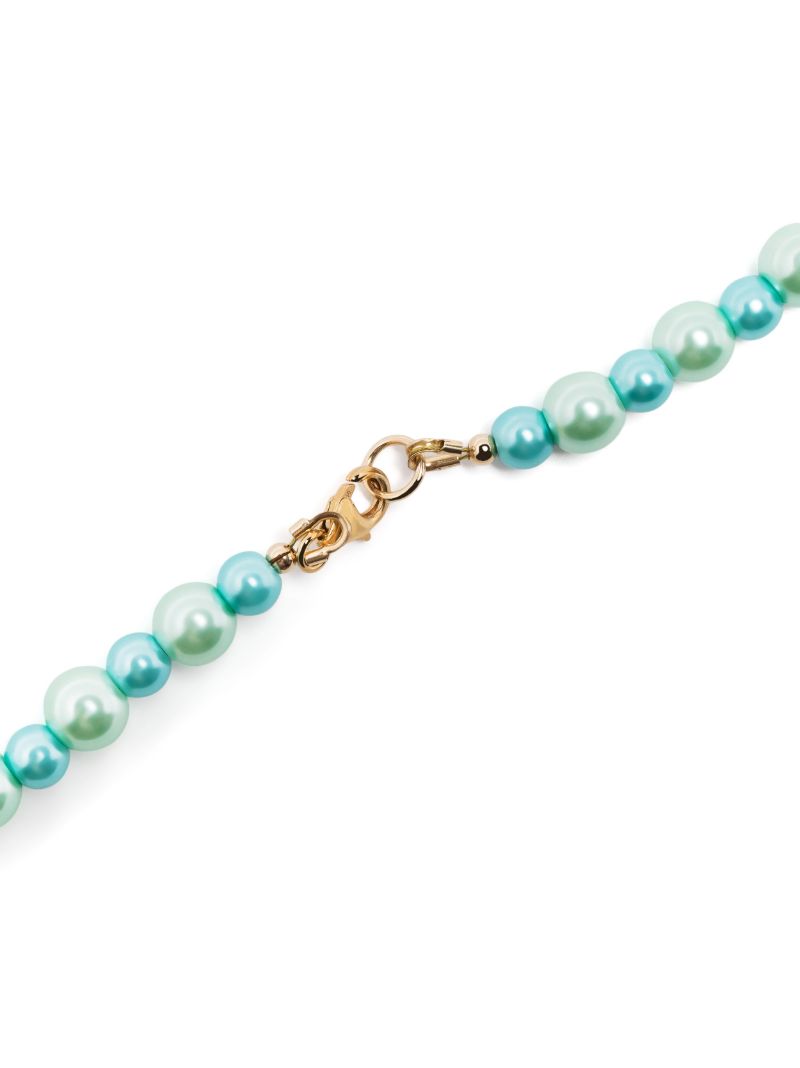 Multicolour Beaded Pearl Necklace