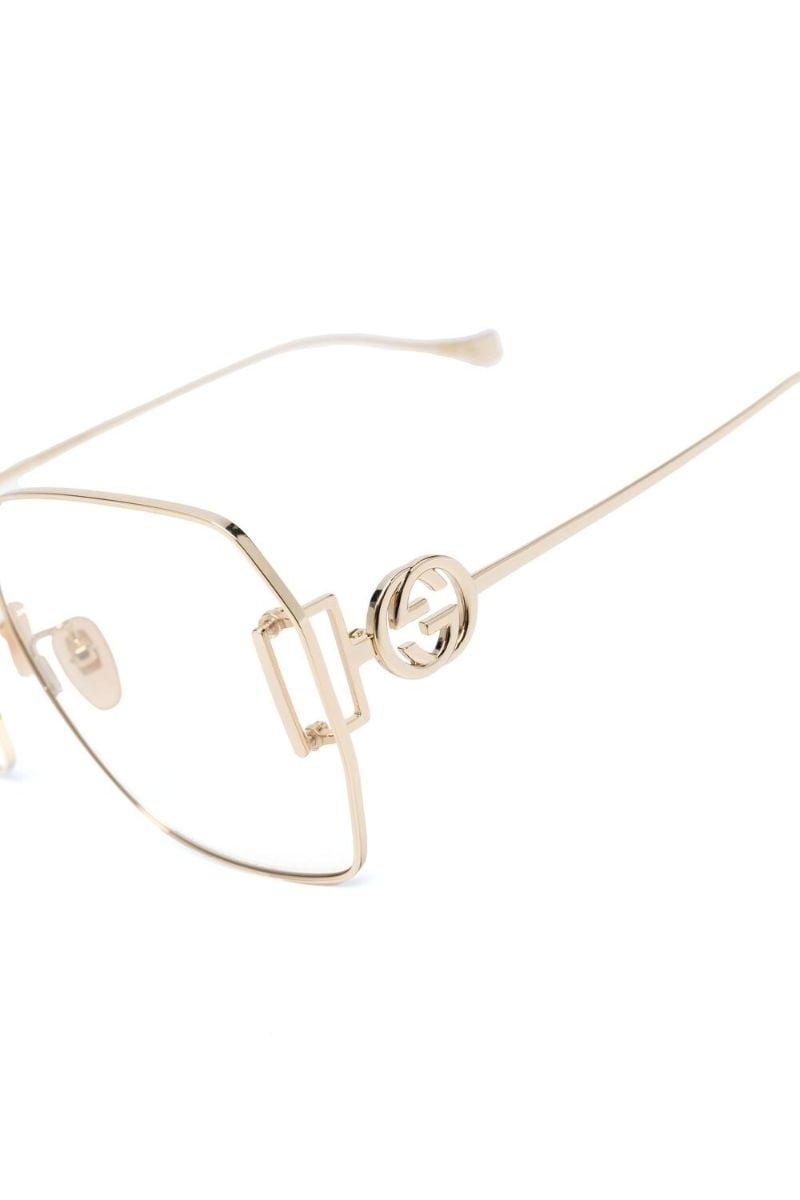 Gold-tone Neck-chain Glasses
